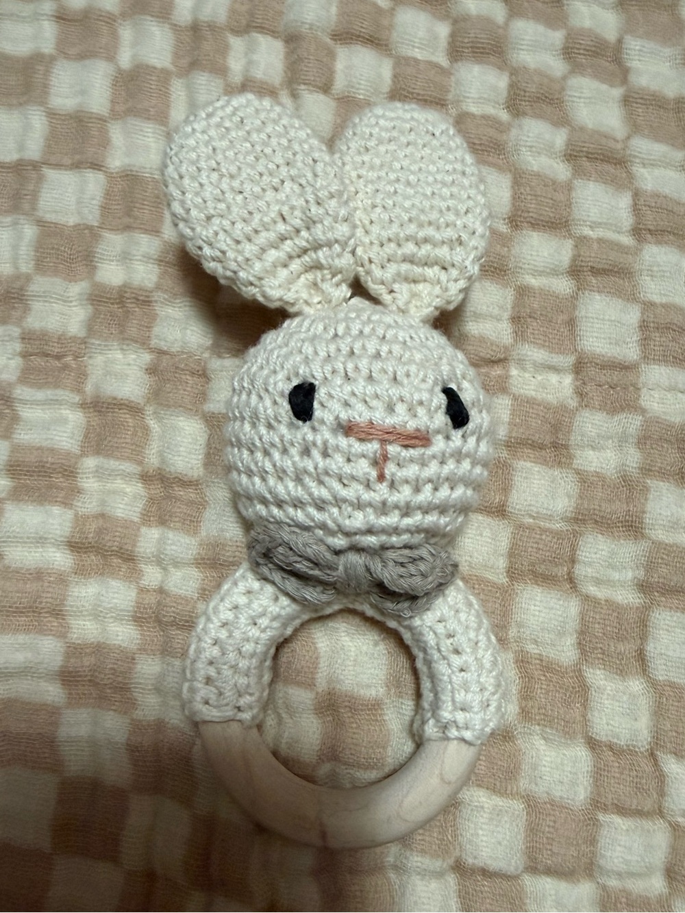 Bunny Baby Rattle